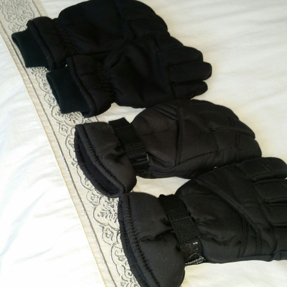 Men's snowmobile gloves 2 pairs - Picture 1 of 1